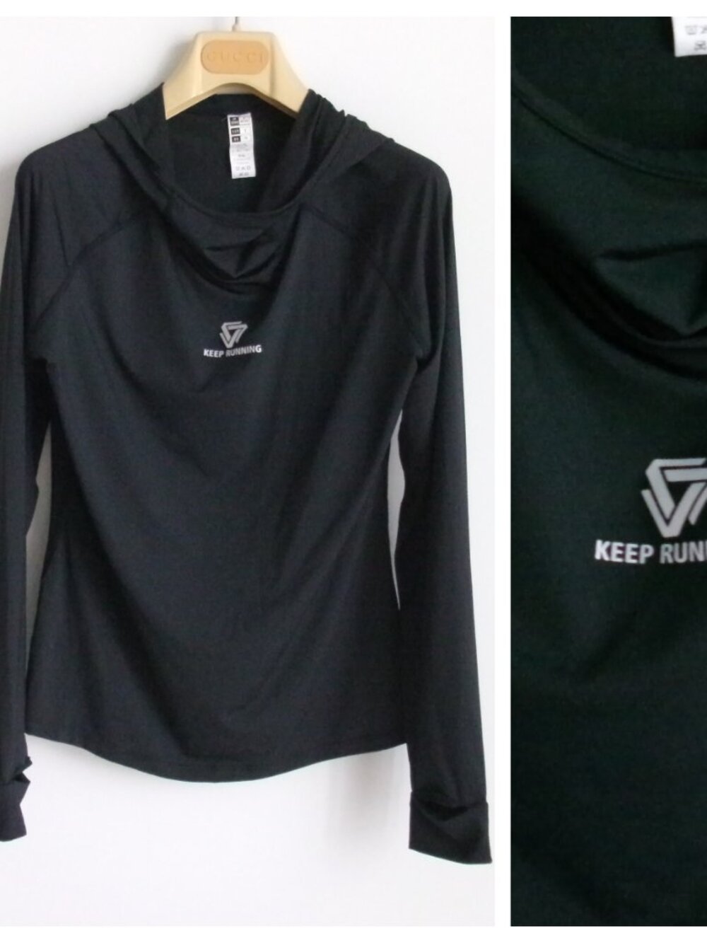NWOT AFZ HOODIE RUNNING PICKLEBALL SPORTS SHIRT